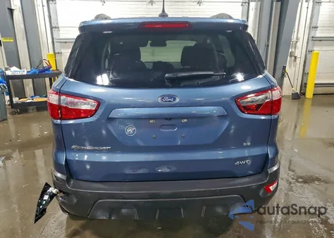 2022 Ford Ecosport Se z USA, uszkodzony, nr VIN MAJ6S3GL8NC462176